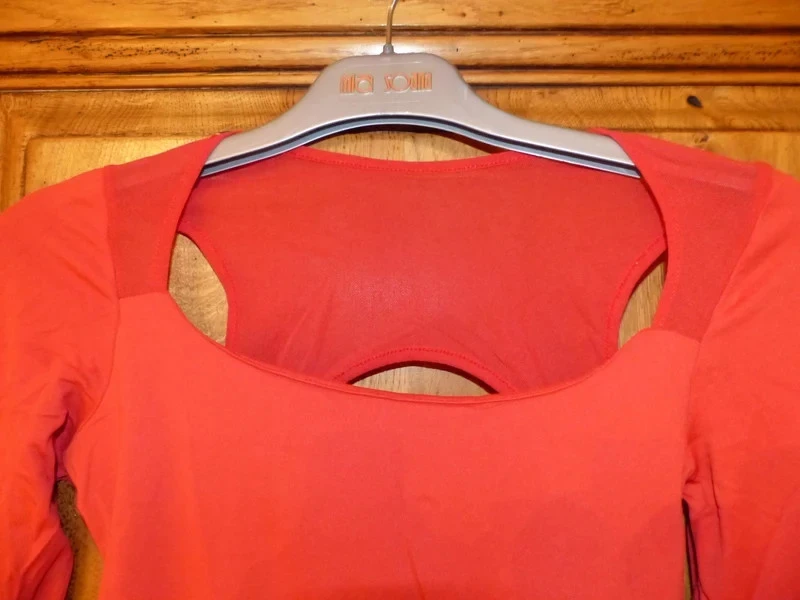 t-shirt with voile back – photo 2